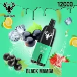 Kalyan Pro 12000 Puffs Black Mamba