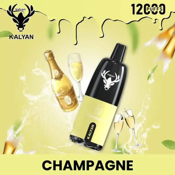 Kalyan Pro 12000 Puffs Champagne