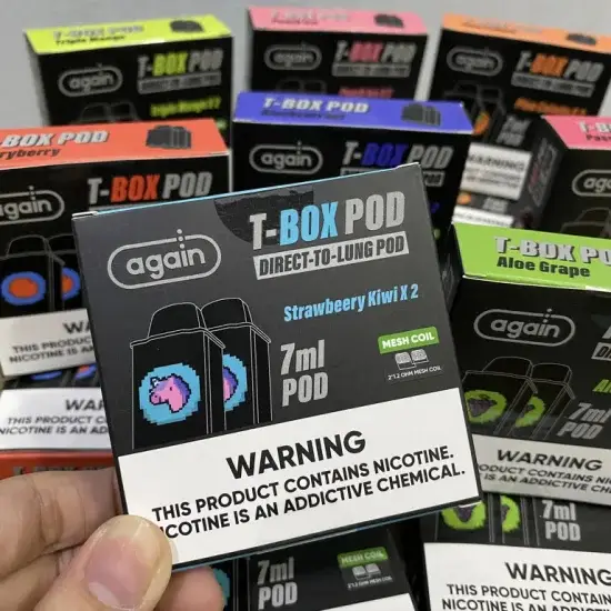 AGAIN T Box Pod Kit Disposable Vape