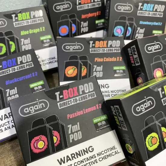 AGAIN T Box Replacement Pods Vape