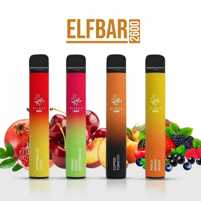 ELF BAR 2600 Disposable Pod Device 1050mAh