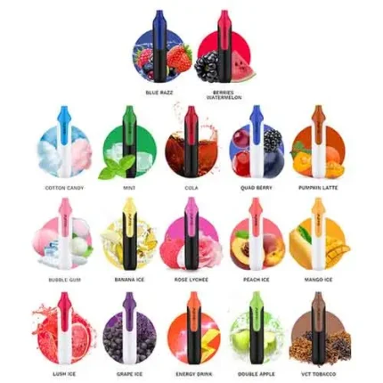 Moosh Puffmi Disposable Pen 1500 Puffs