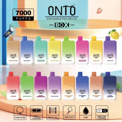 Onto Box Disposable Vape 7000 Puffs