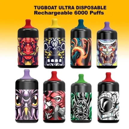 Tugboat Ultra Disposable Vape 6000 Puffs