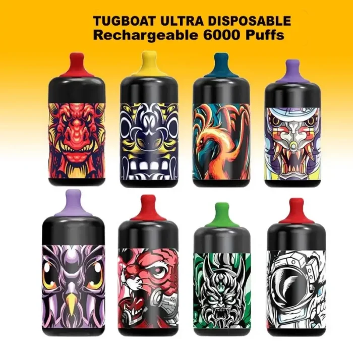 Tugboat Ultra Disposable Vape 6000 Puffs